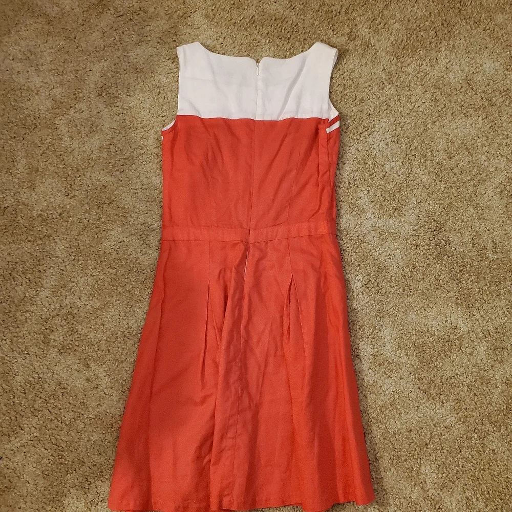 Tommy Hilfiger two color sleeveless dress sz 0 - Picture 5 of 6
